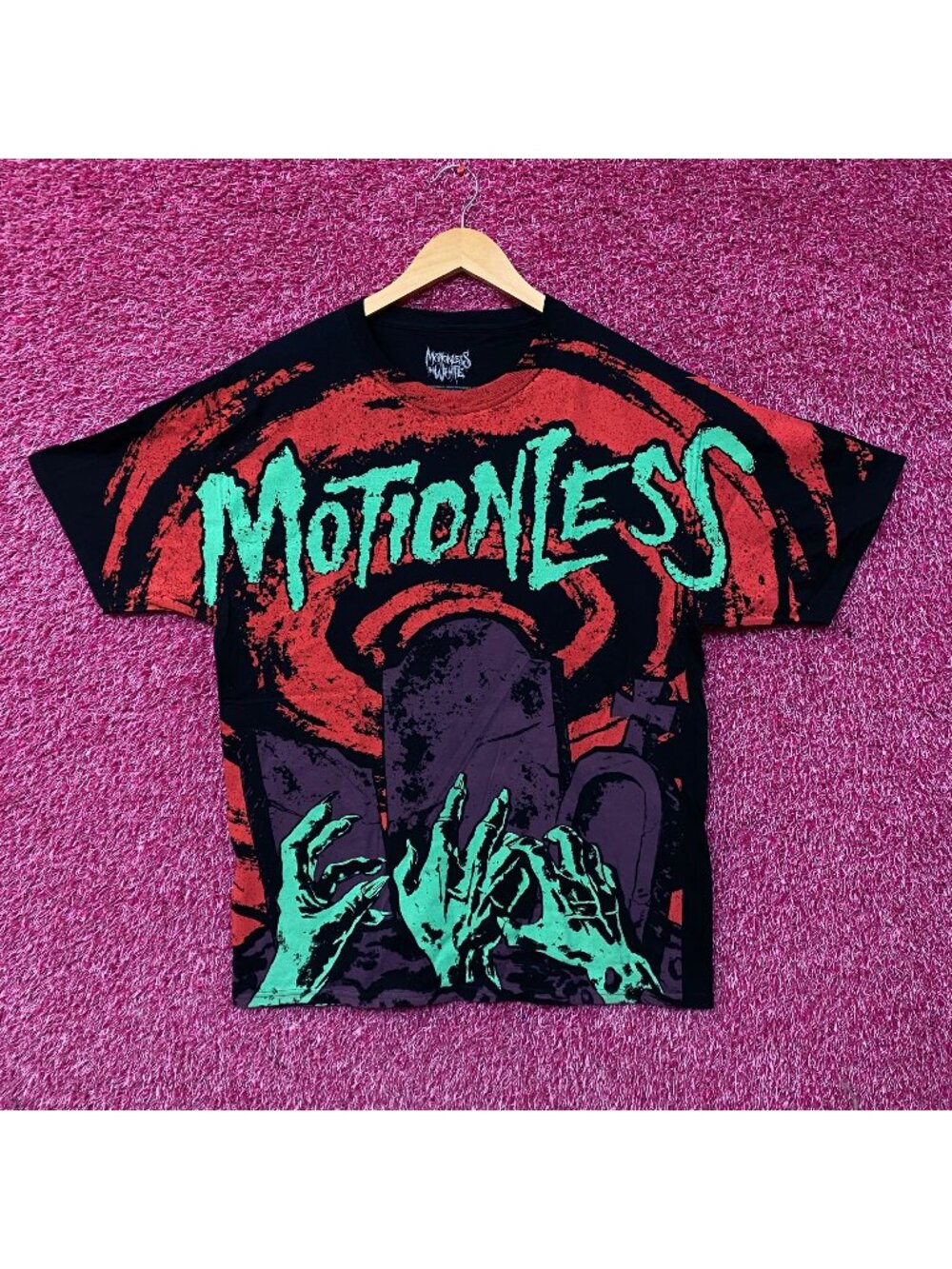 Motionless In White Creatures Metalcore Band T-Shirt Large